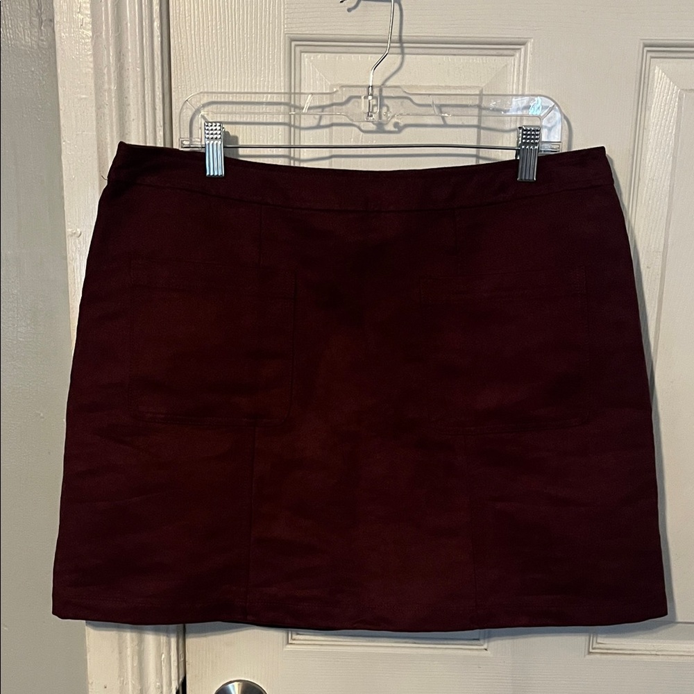 Old Navy Women's Pencil Skirt - Burgundy